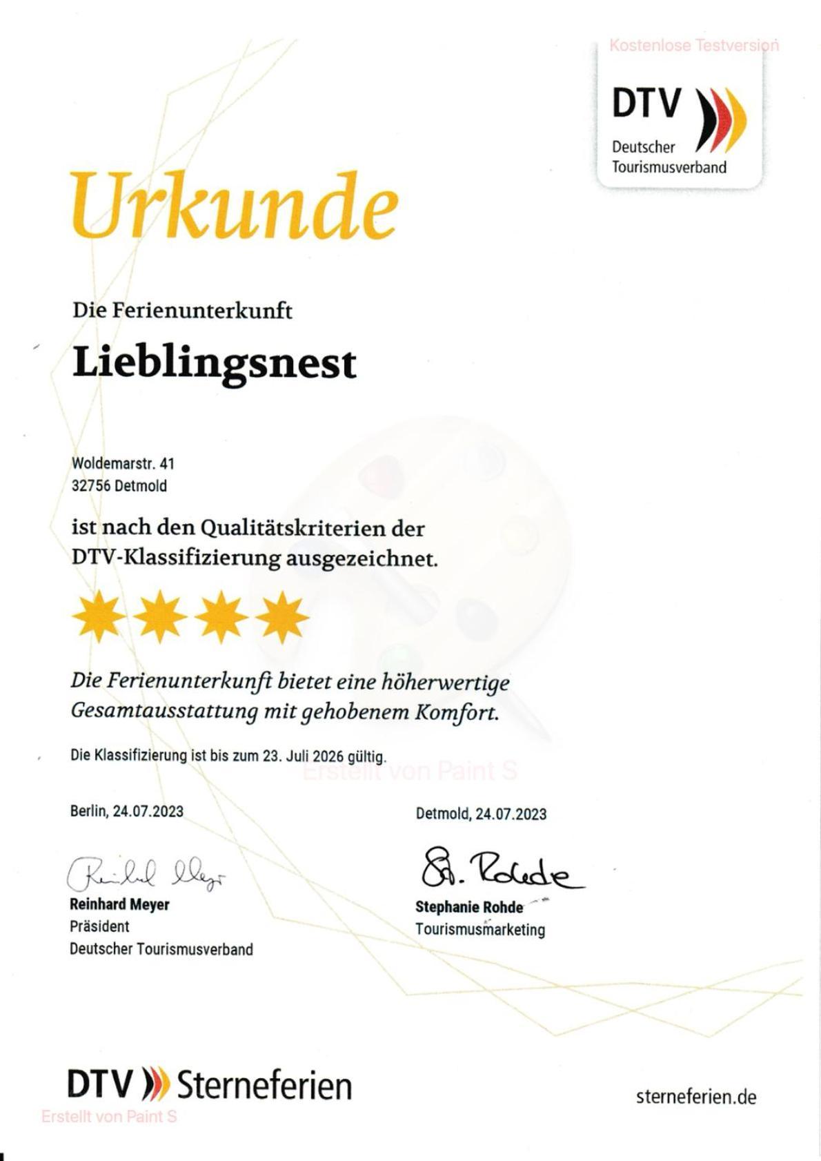 Appartement Lieblingsnest Detmold Extérieur photo